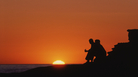 Sunset. Sunset.