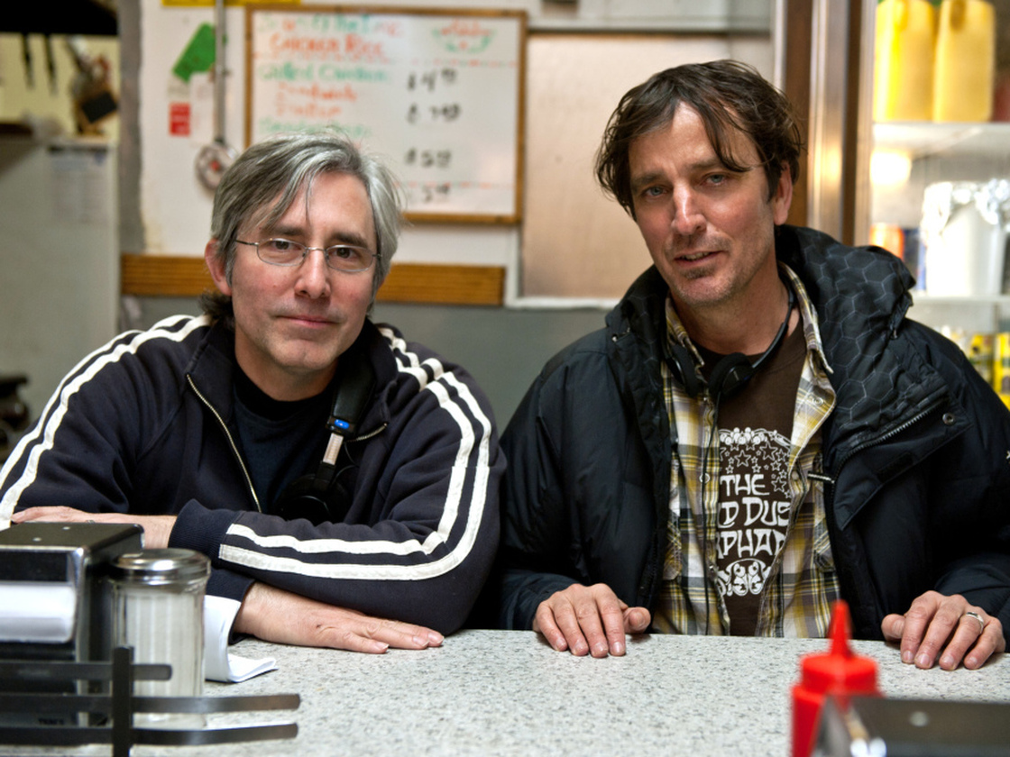 Director/screenwriter Paul Weitz (left) adapted Nick Flynn's 2004 memoir, Another Bulls- - - Night in Suck City. 