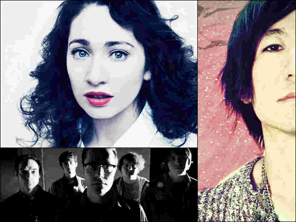 Regina Spektor (upper left), Kishi Bashi (right) and Mind Spiders (bottom). Regina Spektor (upper left), Kishi Bashi (right) and Mind Spiders (bottom).
