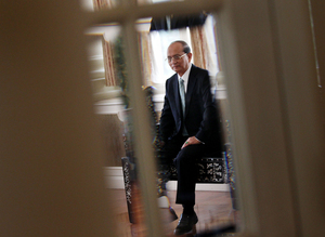 Myanmar President Thein Sein (shown here in Singapore on Jan. 30) has introduced a number of changes. His decision to halt construction of Chinese-supported dam project on the Irrawaddy River was widely praised in the country. Myanmar President Thein Sein (shown here in Singapore on Jan. 30) has introduced a number of changes. His decision to halt construction of Chinese-supported dam project on the Irrawaddy River was widely praised in the country.