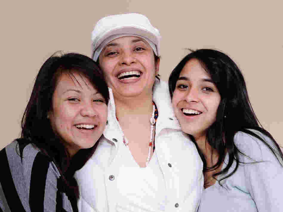 (From left) Pineda, writer-director Aurora Guerrero and Troncoso pose for a portrait during the 2012 Sundance Film Festival. (From left) Pineda, writer-director Aurora Guerrero and Troncoso pose for a portrait during the 2012 Sundance Film Festival.