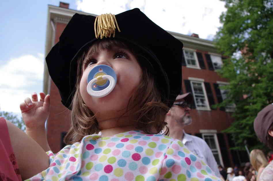 Lola, 10: This is a picture I took of my little sister last year at my stepdad's college reunion at Brown.
