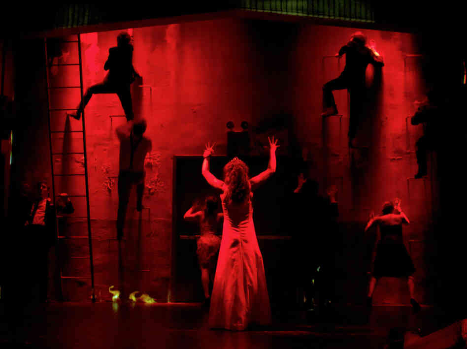To get around some of the special effects-heavy aspects of Carrie's supernatural story, the production employs several more theater-specific strategies. To get around some of the special effects-heavy aspects of Carrie's supernatural story, the production employs several more theater-specific strategies.