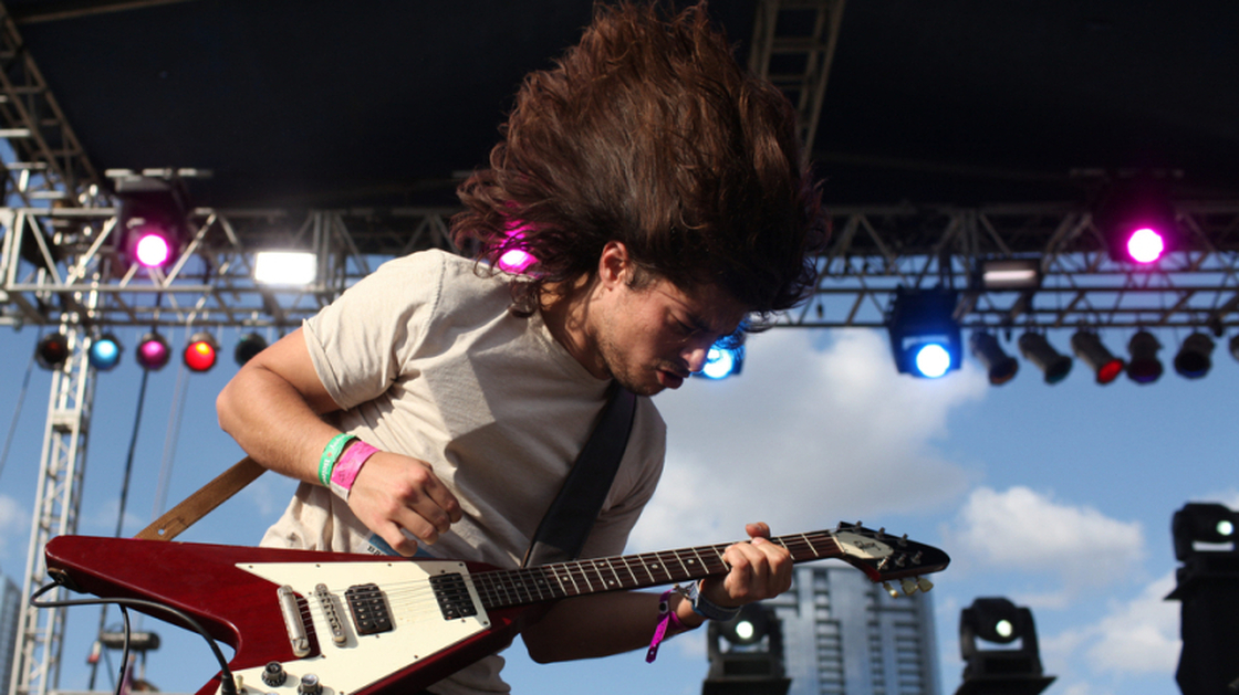 Middle Brother live at Auditorium Shores SXSW 2011 March 19, 2011 Katie Hayes Luke/NPR 