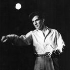West Side Story's composer Leonard Bernstein. West Side Story's composer Leonard Bernstein.