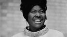 American gospel singer Mahalia Jackson singing at the Imperial Palace at Tokyo. American gospel singer Mahalia Jackson singing at the Imperial Palace at Tokyo.
