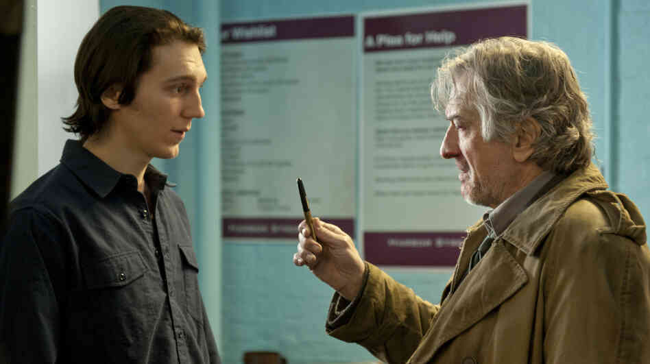 After almost two decades of estrangement, fractious writer Jonathan Flynn (Robert De Niro, right) gets in contact with his adult son Nick (Paul Dano) when he's forced to leave his apartment. After almost two decades of estrangement, fractious writer Jonathan Flynn (Robert De Niro, right) gets in contact with his adult son Nick (Paul Dano) when he's forced to leave his apartment.