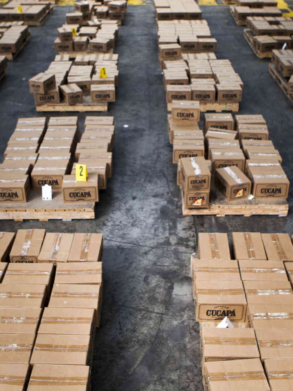 Australian authorities discovered more than 100 pounds of cocaine and methamphetamine concealed in cases of Mexican beer in a sea cargo shipment last October. 