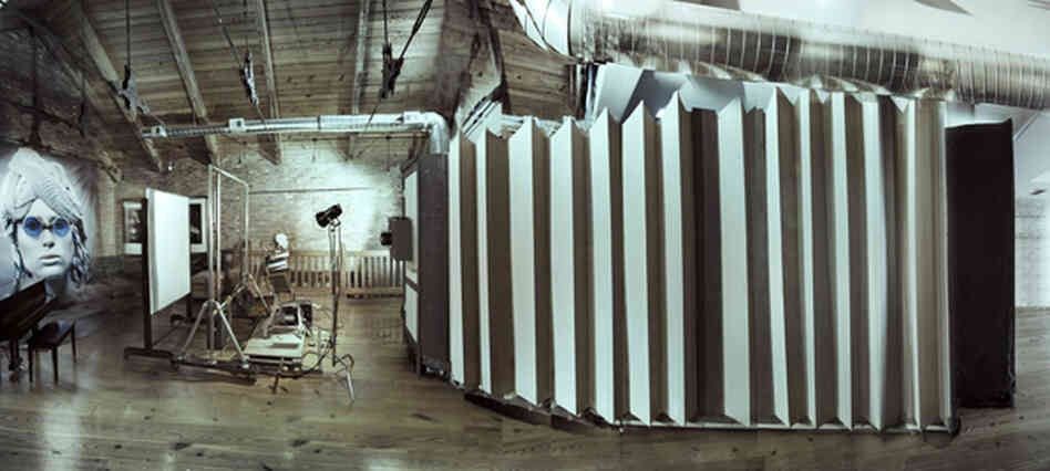 The custom-made camera used by Dennis Manarchy measures about 35 feet long — a prototype for what he hopes to build. The custom-made camera used by Dennis Manarchy measures about 35 feet long — a prototype for what he hopes to build.