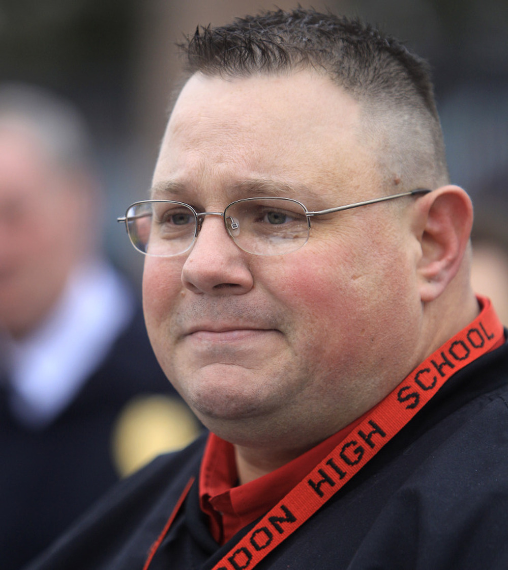 Chardon High School assistant football coach Frank Hall.