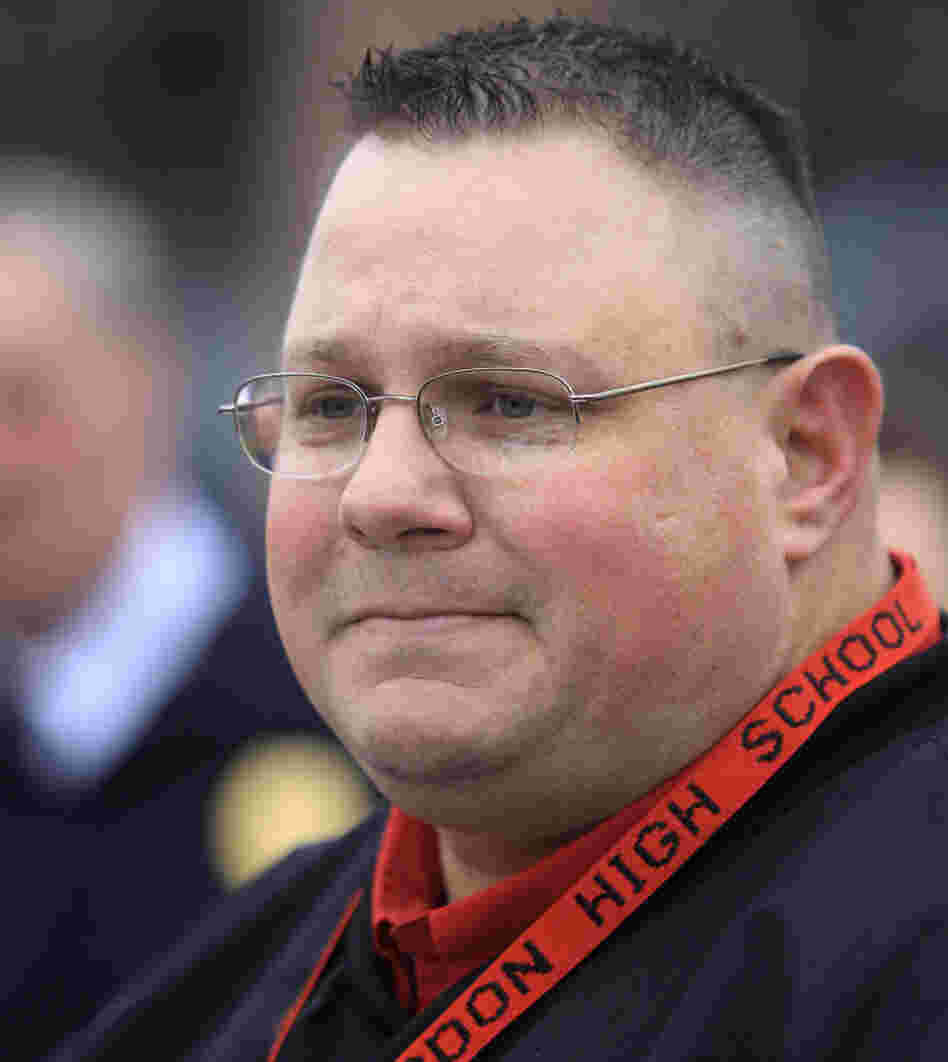Chardon High School assistant football coach Frank Hall.