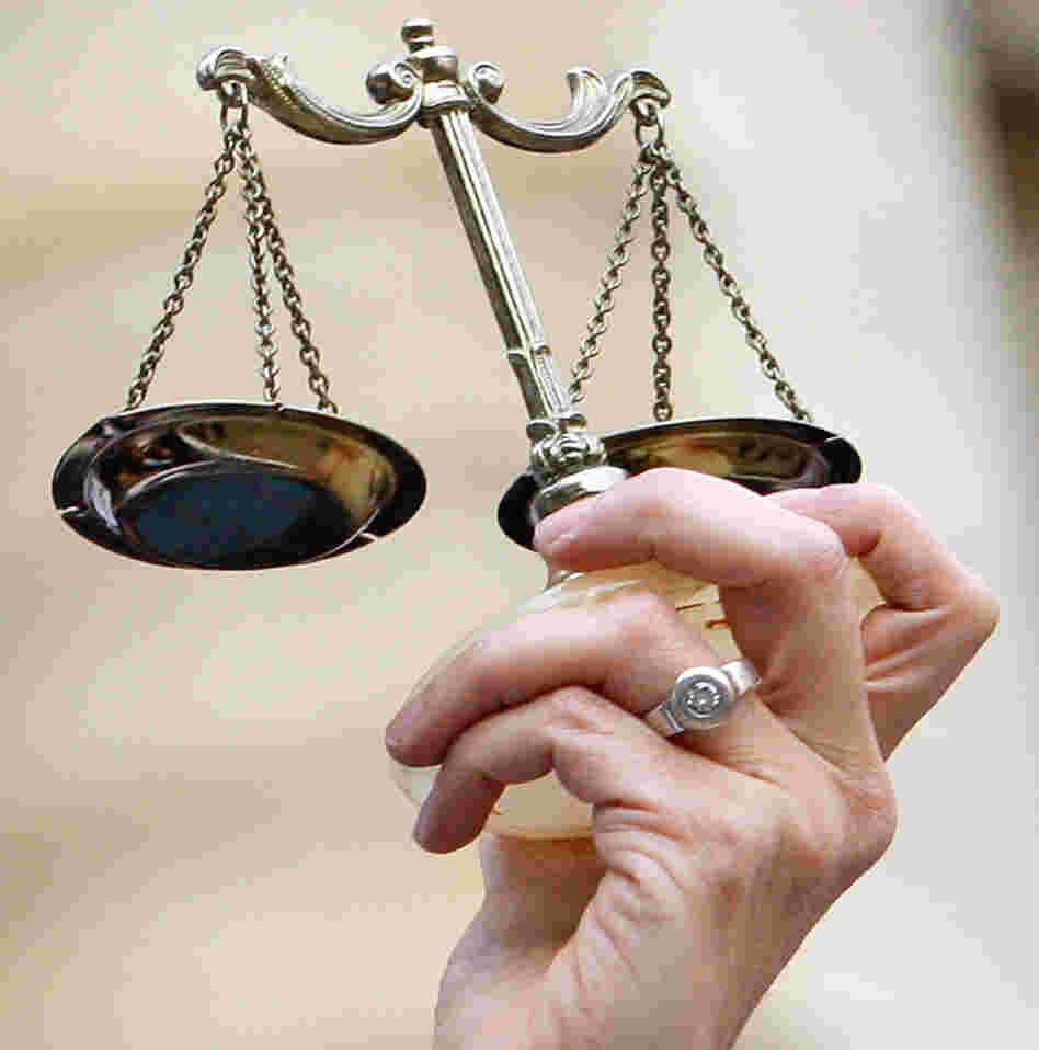The scales of justice tipped toward the plaintiff in this case. 