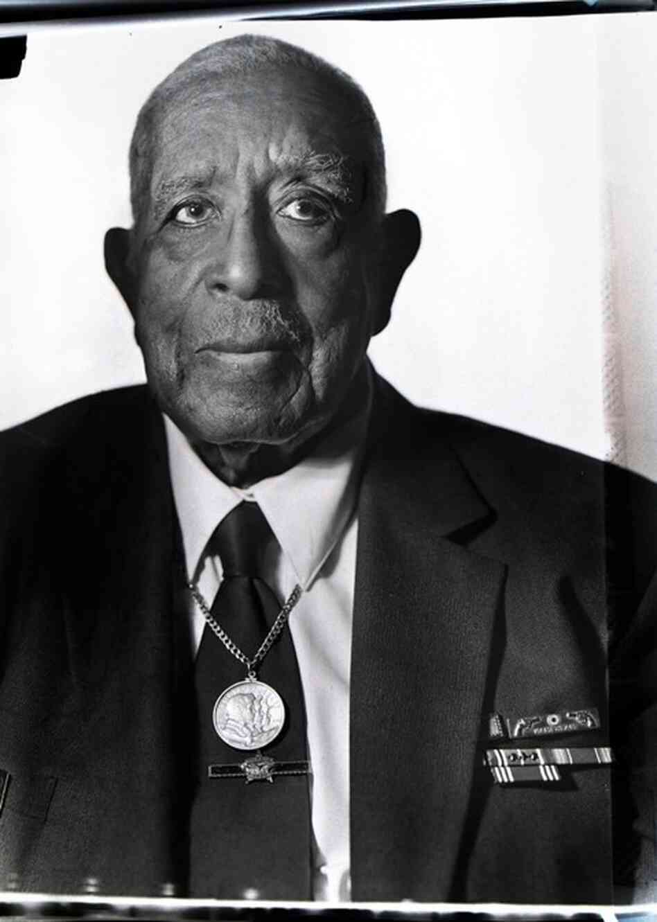 One of the most recent photographs taken with Manarchy's prototype camera is a portrait of Virgil Poole, one of the original Tuskegee Airmen, age 91. One of the most recent photographs taken with Manarchy's prototype camera is a portrait of Virgil Poole, one of the original Tuskegee Airmen, age 91.