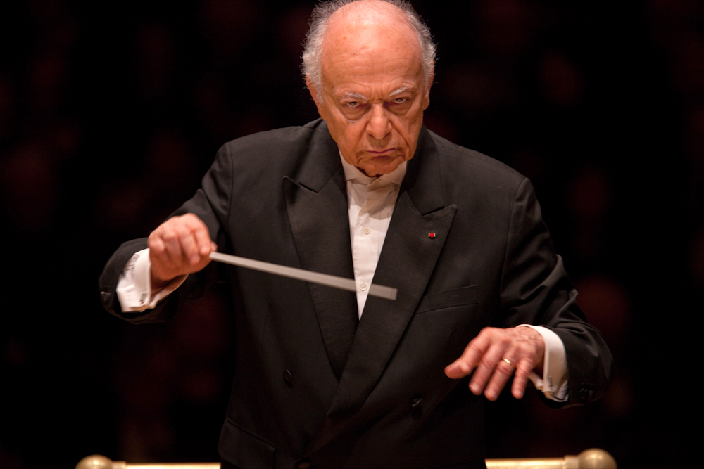 The evening's second half was dedicated to Maazel's own arrangement of Wagner's 17-hour "Ring" cycle -- down to a 70-minute suite for orchestra, with no singing.