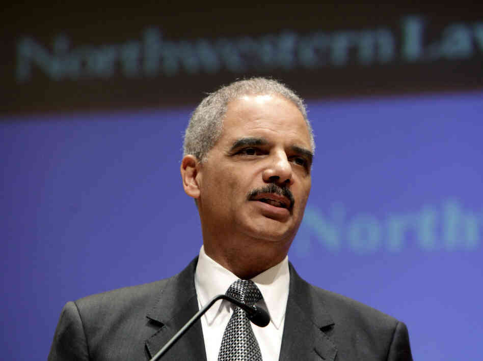 Attorney General Eric Holder discusses the controversial U.S. drone program during a speech at Northwestern Law School in Chicago on Monday.