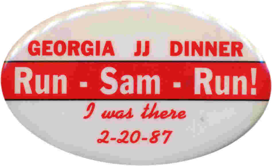 Many Southern Democrats who helped create Super Tuesday wanted Georgia Sen. Sam Nunn to run for president, but he refused. Many Southern Democrats who helped create Super Tuesday wanted Georgia Sen. Sam Nunn to run for president, but he refused.