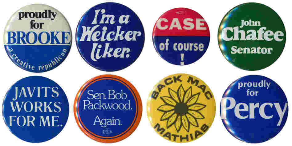 Some of the moderate/liberal Republicans in the Senate as of 1978. It's hard to imagine any of them in the Senate of 2012. Some of the moderate/liberal Republicans in the Senate as of 1978. It's hard to imagine any of them in the Senate of 2012.