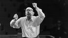 Igor Stravinsky conducting the Philharmonic Orchestra in rehearsal at the Royal Festival Hall, London. Igor Stravinsky conducting the Philharmonic Orchestra in rehearsal at the Royal Festival Hall, London.