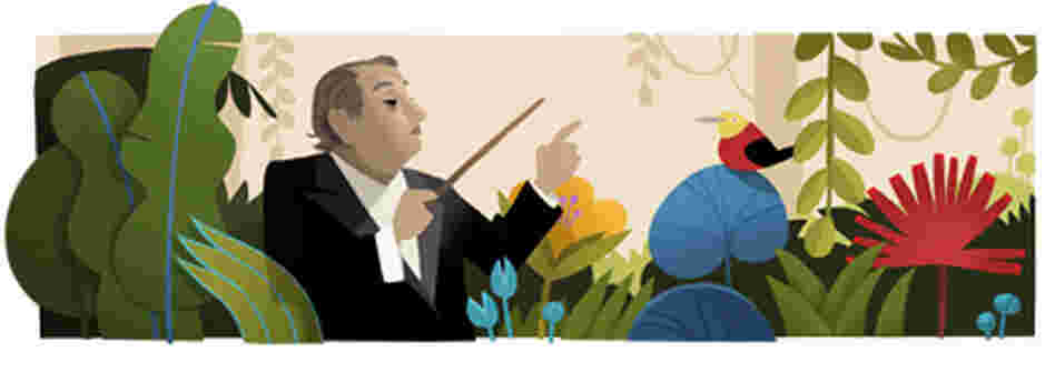 This is the Doodle on Google Brazil today. This is the Doodle on Google Brazil today.