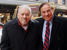 Composer/lyricist Robert Sherman (left) and his brother Richard stand next to the car used in the 1968 film Chitty Chitty Bang Bang. The brothers wrote the songs for the movie, as well as a musical version that began running in 2002. Composer/lyricist Robert Sherman (left) and his brother Richard stand next to the car used in the 1968 film Chitty Chitty Bang Bang. The brothers wrote the songs for the movie, as well as a musical version that began running in 2002.