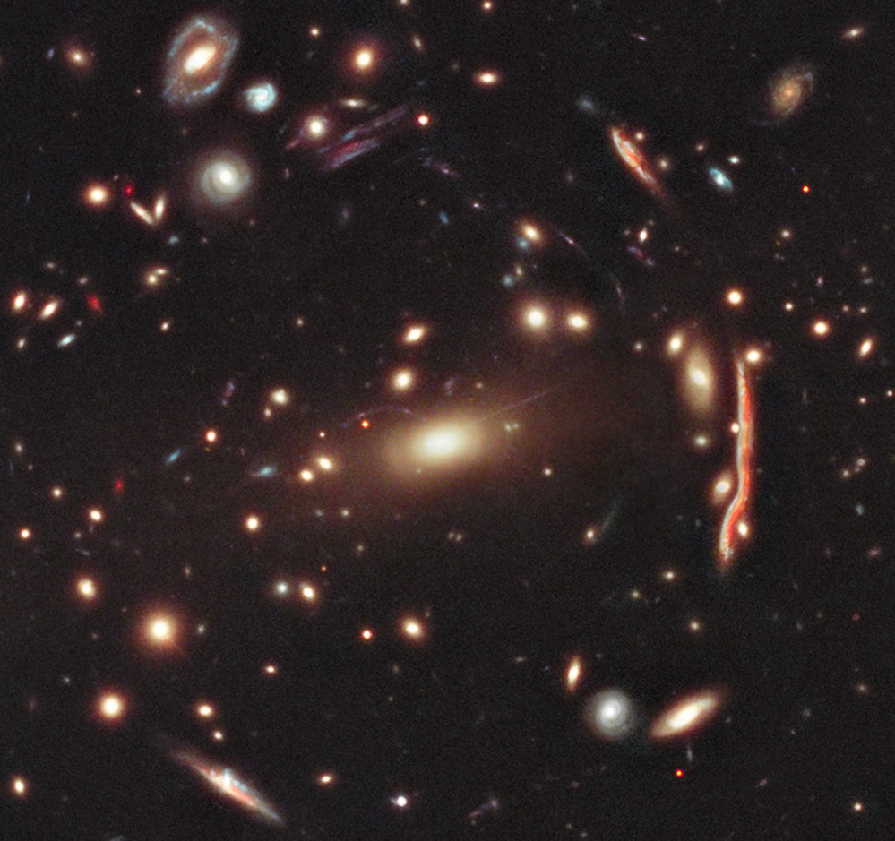  Observations of the galaxy cluster known as MACS 1206 by the Cluster Lensing And Supernova survey with Hubble (CLASH) should help astronomers create detailed maps of Dark Matter in the region.