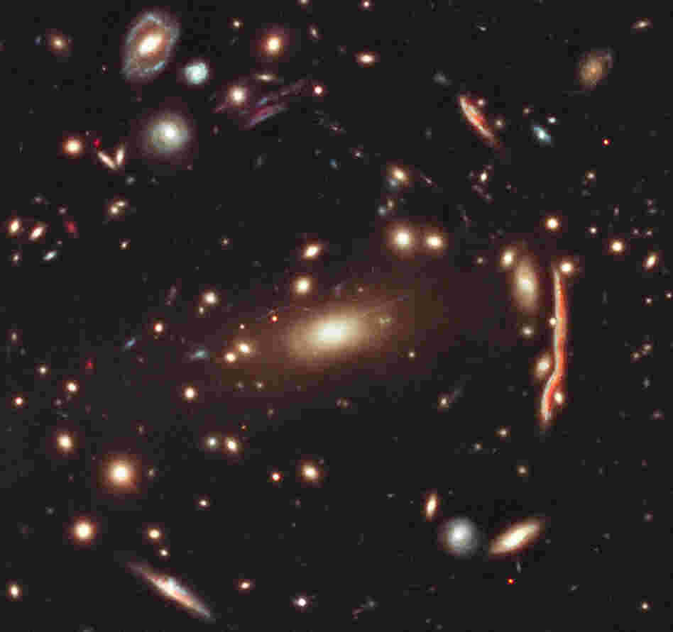  Observations of the galaxy cluster known as MACS 1206 by the Cluster Lensing And Supernova survey with Hubble (CLASH) should help astronomers create detailed maps of Dark Matter in the region.