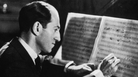 George Gershwin making alterations to the score for 'Porgy and Bess'. George Gershwin making alterations to the score for 'Porgy and Bess'.