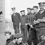 Crewmen of the USS Monitor pose on the deck of their ironclad ship in July 1862. Robert Williams, standing at the far right with his arms crossed, is a candidate for the older sailor whose remains were discovered inside the wreck's gun turret. Crewmen of the USS Monitor pose on the deck of their ironclad ship in July 1862. Robert Williams, standing at the far right with his arms crossed, is a candidate for the older sailor whose remains were discovered inside the wreck's gun turret.