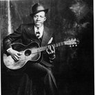 One of two existing photographs of Robert Johnson.
