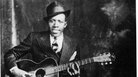 One of two existing photographs of Robert Johnson. One of two existing photographs of Robert Johnson.