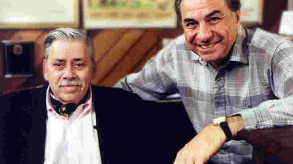 Robert Sherman (left) and his brother Richard in a documentary of their life and songs, The Boys: The Sherman Brothers' Story.