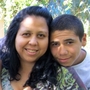 April Casanova-Rios (second from right) visits the school health center at Abraham Lincoln High School in Los Angeles with her family. Her son, Isaiah Casanova (to her right), is a sophomore at the school.