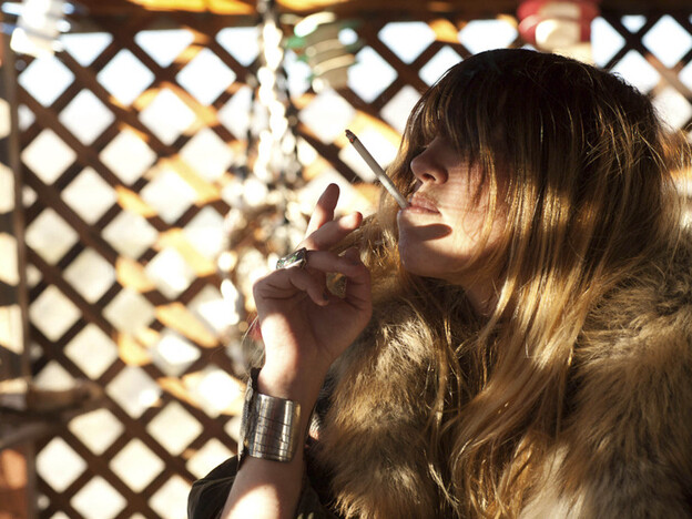 Led by Royal Trux's Jennifer Herrema, Black Bananas' gleefully stuffed "Rad Times" dares to overwhelm.
