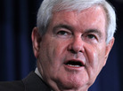 Republican presidential candidate and former Speaker of the House Newt Gingrich on Tuesday in Duluth, Ga. Republican presidential candidate and former Speaker of the House Newt Gingrich on Tuesday in Duluth, Ga.