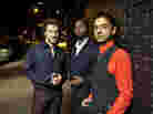 The Vijay Iyer Trio. L-R: Stephan Crump, Marcus Gilmore, Iyer.