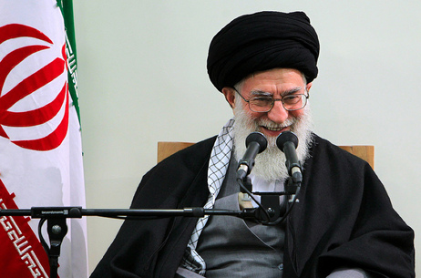 A handout photo provided by the office of Iran's supreme leader Ayatollah Ali Khamenei shows him addressing a meeting with members of the Assembly of Experts in Tehran on Thursday. A handout photo provided by the office of Iran's supreme leader Ayatollah Ali Khamenei shows him addressing a meeting with members of the Assembly of Experts in Tehran on Thursday.