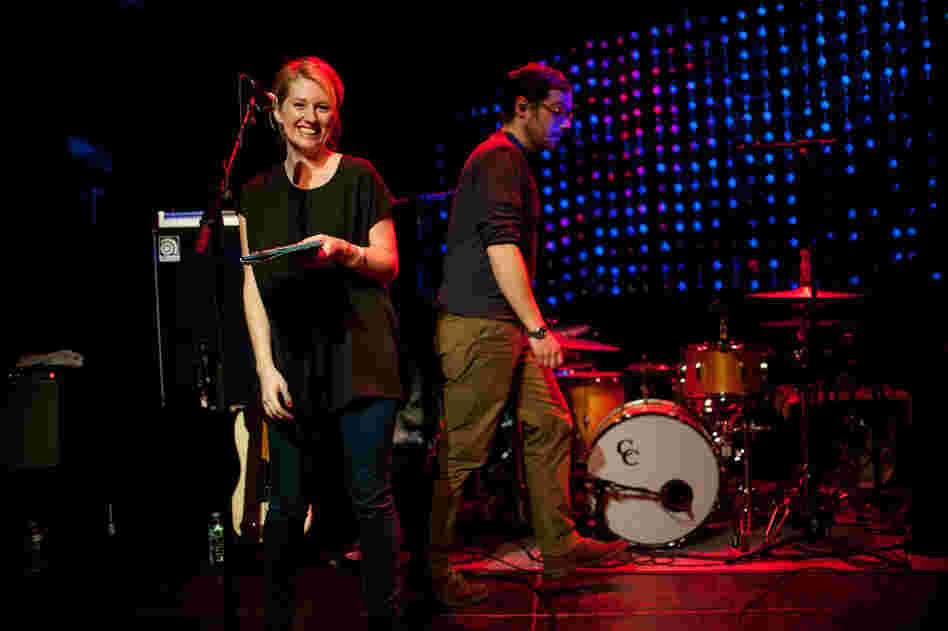 NPR Music Product Manager Amy Schriefer introduces The Shins at (Le) Poisson Rouge in New York City. 
