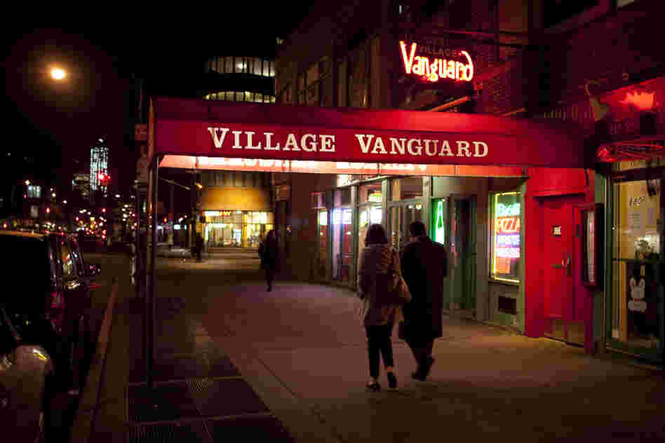 Outside the Village Vanguard.
