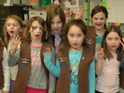 Brownies from Troop 65343 in Brookline, Mass. recite the Girl Scout pledge. Enrollment in the organization has declined since the 1980s, but a modernizing makeover and new focus on minority and immigrant communities have helped some. Brownies from Troop 65343 in Brookline, Mass. recite the Girl Scout pledge. Enrollment in the organization has declined since the 1980s, but a modernizing makeover and new focus on minority and immigrant communities have helped some.
