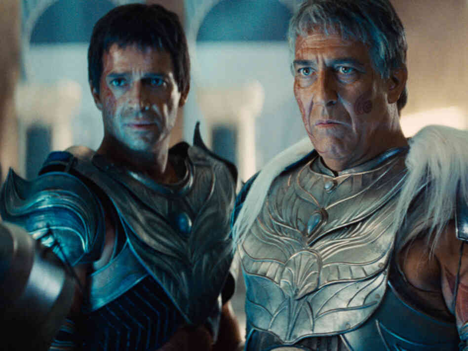 Kantos Kan (James Purefoy, left), a naval lieutenant of the Red Martians, stands with Tardos Mors (Ciaran Hinds), leader of the Martian kingdom Helium. Kantos Kan (James Purefoy, left), a naval lieutenant of the Red Martians, stands with Tardos Mors (Ciaran Hinds), leader of the Martian kingdom Helium.