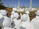 Members of the media, wearing protective suits and masks, visit the tsunami-crippled Fukushima nuclear power station during a press tour, in northeastern Japan's Fukushima prefecture, Feb. 28. Japan is marking the first anniversary of the March 11 tsunami and earthquake, which triggered the worst nuclear accident in the country's history. Members of the media, wearing protective suits and masks, visit the tsunami-crippled Fukushima nuclear power station during a press tour, in northeastern Japan's Fukushima prefecture, Feb. 28. Japan is marking the first anniversary of the March 11 tsunami and earthquake, which triggered the worst nuclear accident in the country's history.