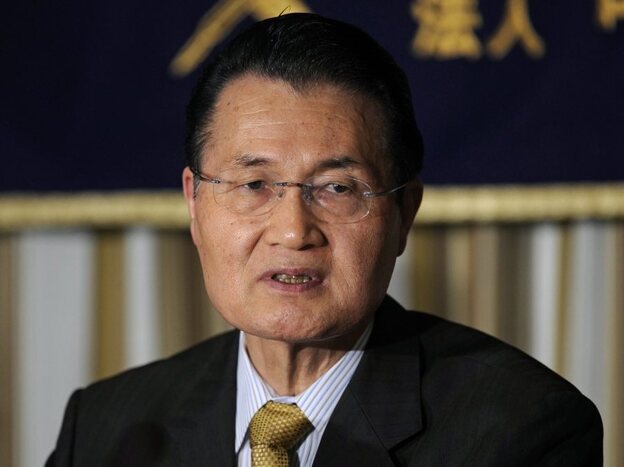 Koichi Kitazawa (shown here March 1 in Tokyo), former director of the Japan Science and Technology Agency, heads the independent commission that investigated the Fukushima accident. The commission concluded that the government, and not a nuclear power company, should bear primary responsibility for the nation's nuclear safety. 