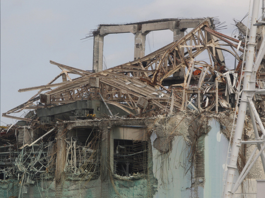 The Unit 3 reactor at the Fukushima nuclear power plant, shown here on Feb. 20, 2012, was one of three reactors involved in the nuclear accident last year.