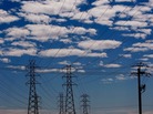 Towers carry electrical lines in San Francisco. The electricity grid is a web of power stations, transformers and transmission lines that span the continent. Towers carry electrical lines in San Francisco. The electricity grid is a web of power stations, transformers and transmission lines that span the continent.