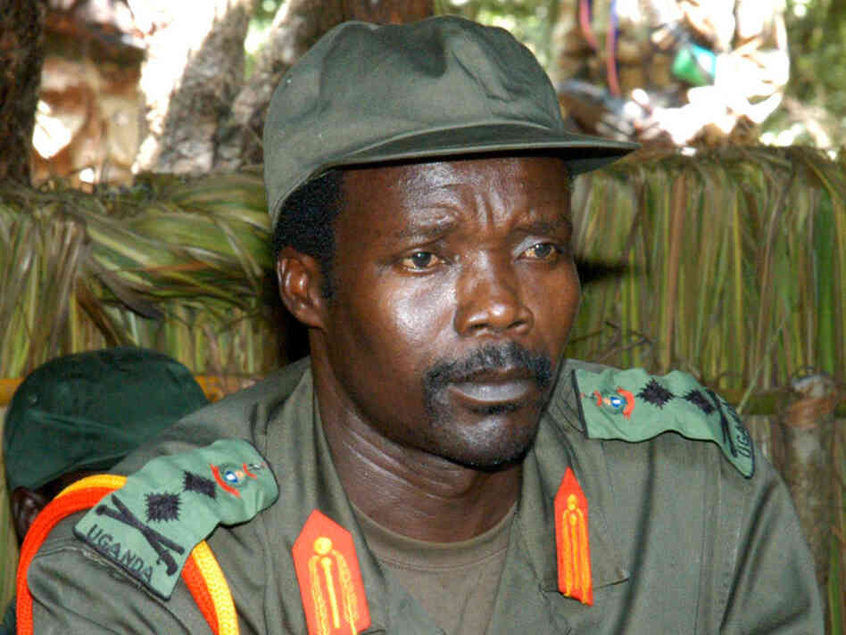 Joseph Kony in southern Sudan in 2006. His exact whereabouts today are unknown.