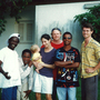 Zieti's members and extended family in the band's early days. Left to right: Tiende Laurent, Gnakale Aristide, Michael Shereikis (in back) with wife Natasha and son Nicholas, Yeoue Narcisse and Alex Owre. Zieti's members and extended family in the band's early days. Left to right: Tiende Laurent, Gnakale Aristide, Michael Shereikis (in back) with wife Natasha and son Nicholas, Yeoue Narcisse and Alex Owre.