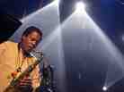 Saxophonist Wayne Shorter performs during the Marciac Jazz festival in 2005.