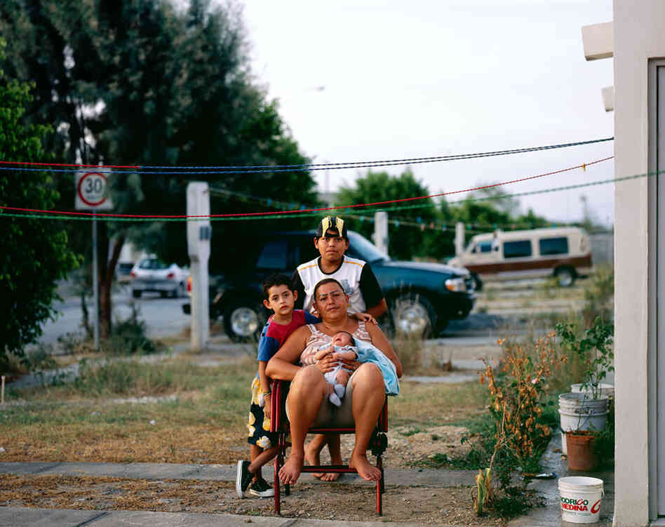 Cartagena also uses portraits in his series Suburbia Mexicana to give a more human lay of the land. Cartagena also uses portraits in his series Suburbia Mexicana to give a more human lay of the land.