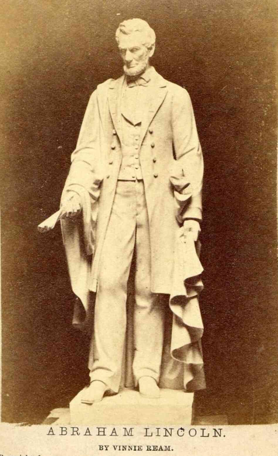 Vinnie Ream's statue of Abraham Lincoln