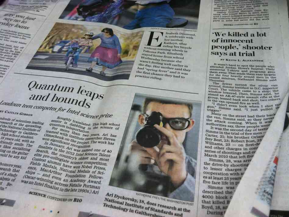 The Washington Post's March 9 edition had two stories, side by side, of two very different men. The Washington Post's March 9 edition had two stories, side by side, of two very different men.
